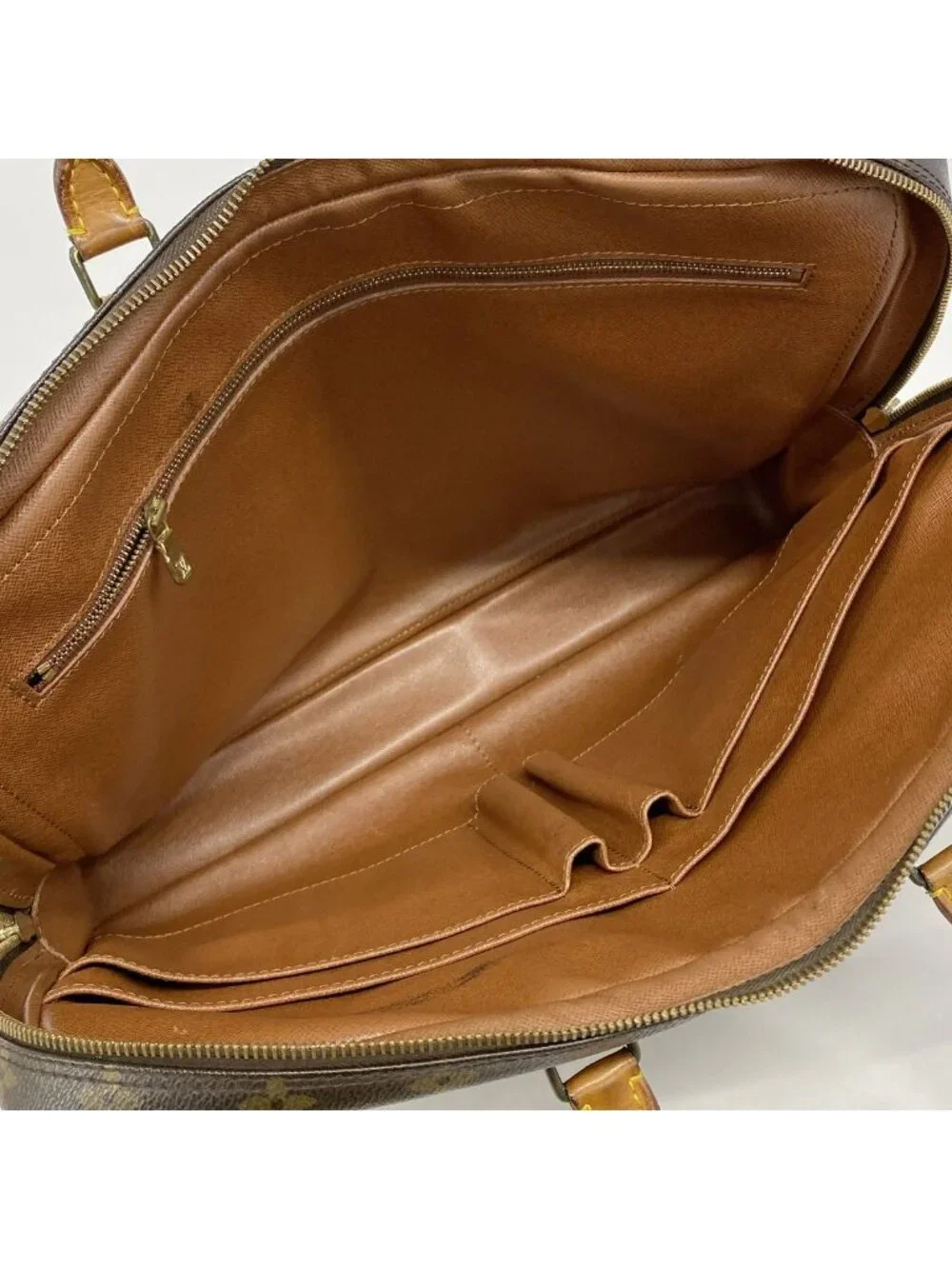 Louis Vuitton Business Bag Monogram Porte Documents Voyage Brown